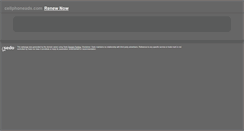 Desktop Screenshot of cellphoneads.com